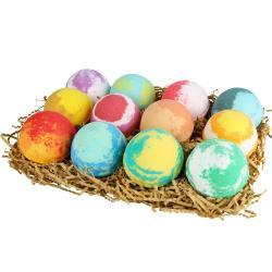 Пенящиеся шарики с лавандовой солью, для ванны 