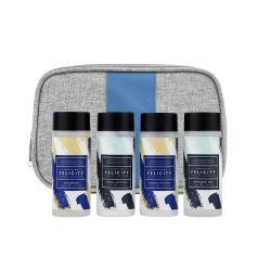 Дорожный комплект туалетных принадлежностей в сумочке, 4 предмета