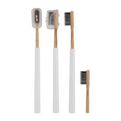 Набор зубных щеток для отелей, бамбук