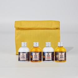 Одноразовый экологически чистый набор туалетных принадлежностей для гостей отеля