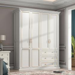 Американский дизайн, мебель для спальни, цельная древесина