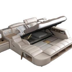 Кожаные спальные гарнитуры 