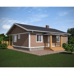 Дешевый сборный дом из легкой стали 