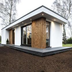 Роскошный сборный контейнерный дом 