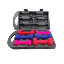 Набор цветных гантелей для женщин