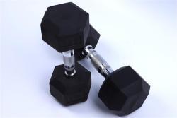 Чугунные гантели с резиновым покрытием 