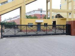 Раздвижные ворота, дизайн для завода