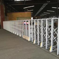 Современные высококачественные металлические раздвижные ворота