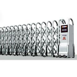 Откатные кованые ворота с электроприводом