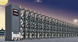 Автоматические складные ворота с электроприводом