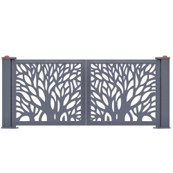 Электрические распашные ворота