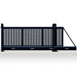 Автоматические откатные ворота без колес