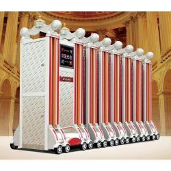 Автоматические алюминиевые ворота-гармошка