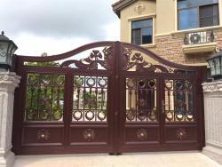 Дизайн главных ворот роскошной виллы