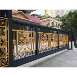 Раздвижные ворота для дома