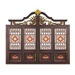 Автоматические литые алюминиевые ворота