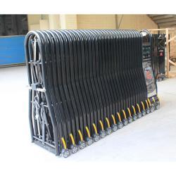 Электрические моторизованные складные ворота из нержавеющей стали