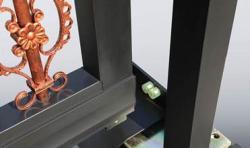 Автоматические откатные ворота для частного дома