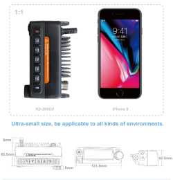 Беспроводная связь УВЧ FM-передатчик 