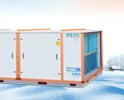 Высокоэффективная система кондиционирования воздуха на крыше коммерческого сдания