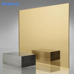 Зеркальный серебряный пластиковый лист