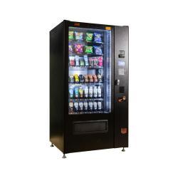 Торговый автомат для конфет и напитков среднего размера с холодильником