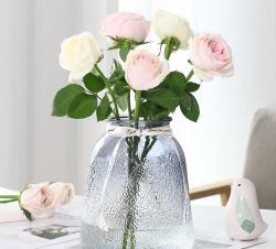 Современная стеклянная ваза для цветов