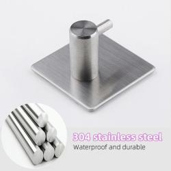 Клейкая настенная вешалка из нержавеющей стали 