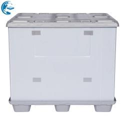 Автомобильный складной пластиковый контейнер для сыпучих грузов, 1200 x 1000 x 1000