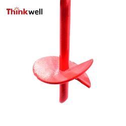 Стальные круглые спиральные анкерные колышки для земли