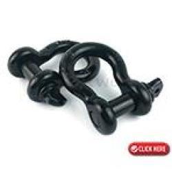 Скоба такелажная U 3/4 D черная