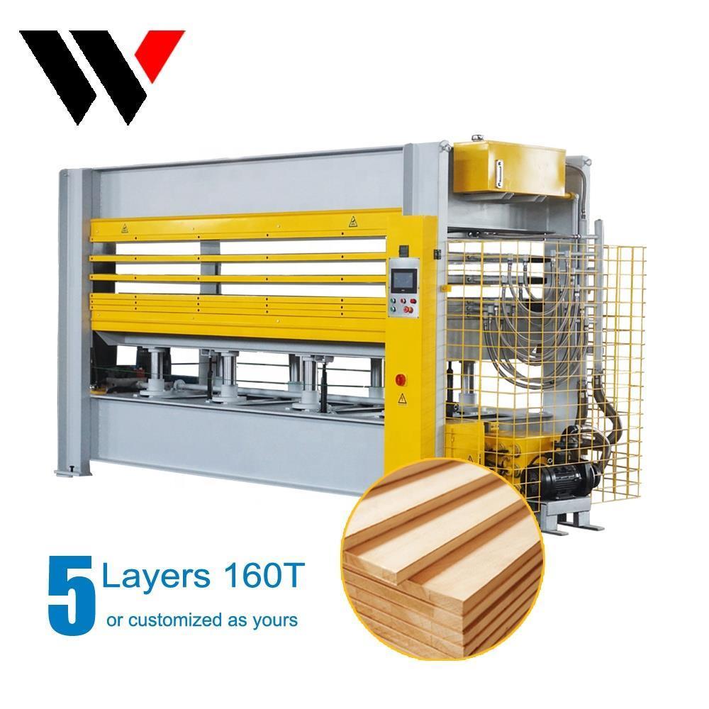 Гидравлический пресс для прессования фанеры