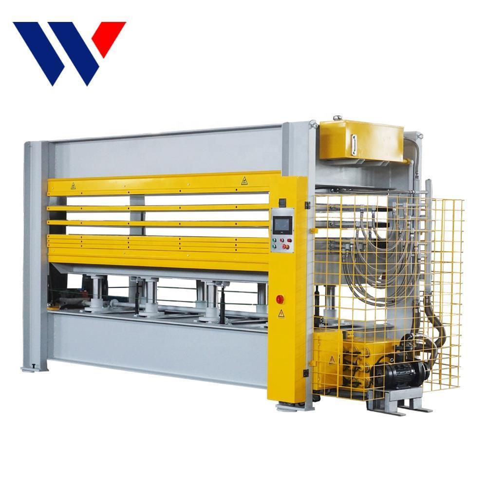 5-слойный ламинатор для горячего прессования древесины