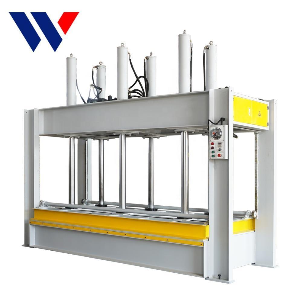 Гидравлический пресс для ламинирования деревянных дверей