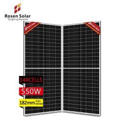 Двухсторонняя солнечная панель PERC Rosen 550 Вт, полуэлемент 6bb 9bb