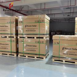 Двухсторонняя солнечная панель PERC Rosen 550 Вт, полуэлемент 6bb 9bb