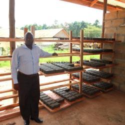 Линия для производства монолитного кирпича. тротуарной плитки 