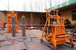 Ручной станок для изготовления бетонных блоков 