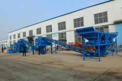 Полностью автоматическая машина для производства бетонных блоков