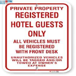 Вывески из алюминиевых панелей