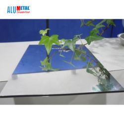 Зеркальная алюминиевая композитная панель ACM