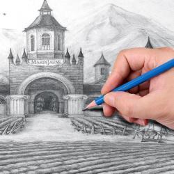 Набор для рисования и эскизов