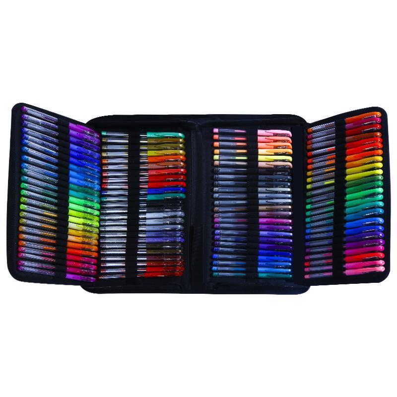 Набор из 240 разноцветных гелевых ручек