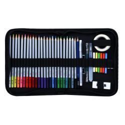 Профессиональные цветные карандаши 39 шт.