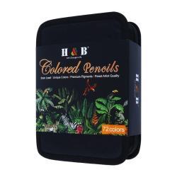 Высококачественный набор для рисования цветными карандашами на масляной основе, 72 шт.