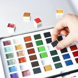 Набор акварельных цветов 36/48 