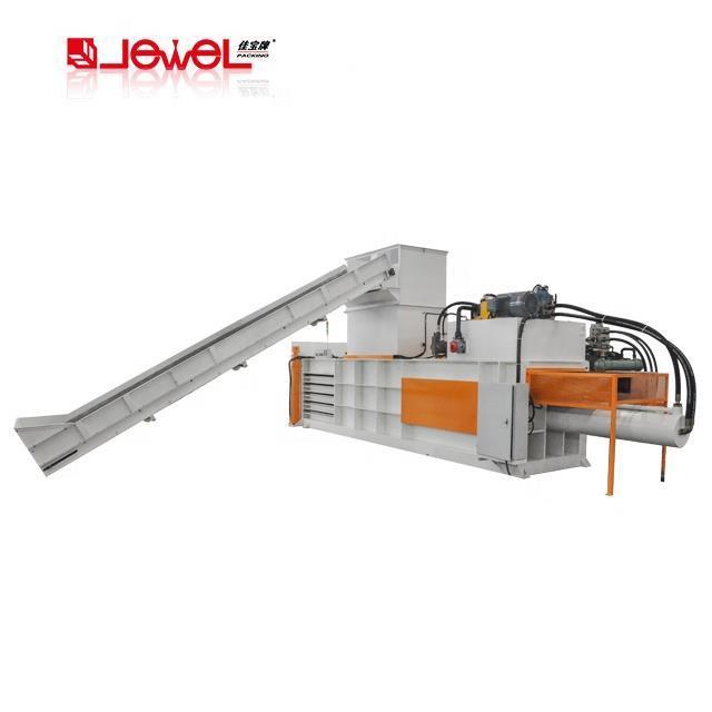 Полуавтоматический горизонтальный пресс-подборщик для гофрированных коробок/ макулатуры