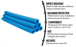Защитная труба из стальной балки 
