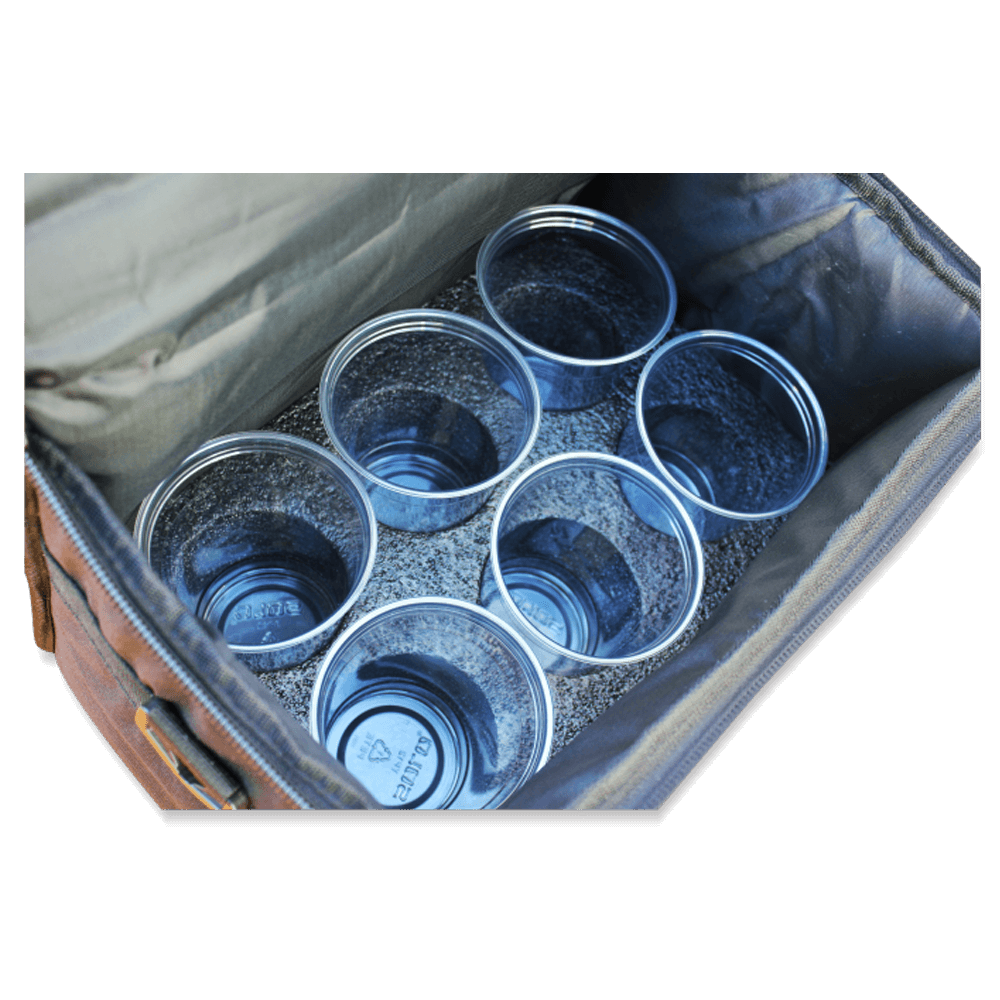 Подстаканник из пенополиуретана нестандартного размера на 6 чашек 