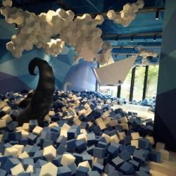 Пенопластовые блоки из губчатой пены 